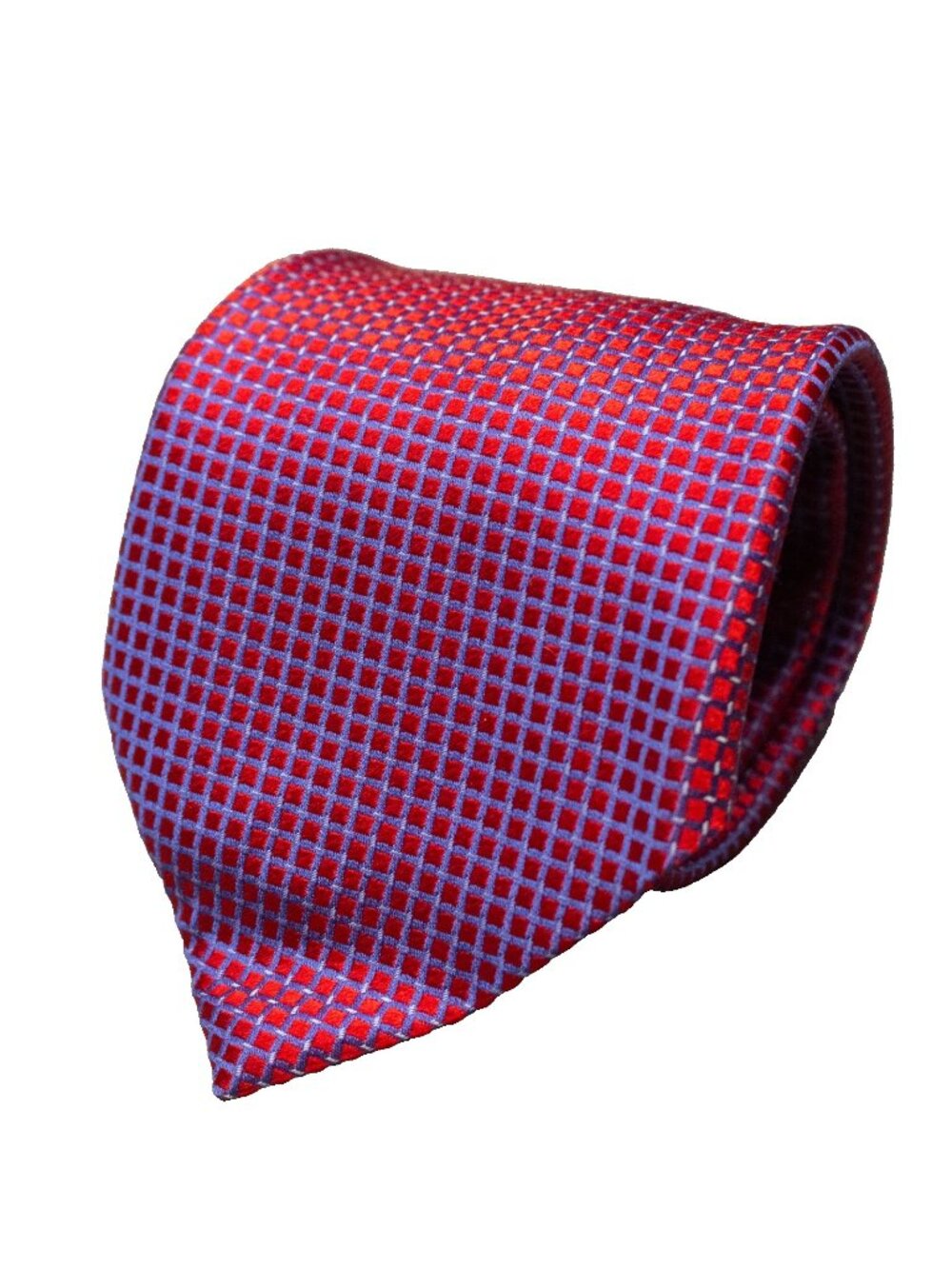Ermenegildo Zegna Tie Iridescent Pink / Red 100% Silk Made in Italy Woven 3"